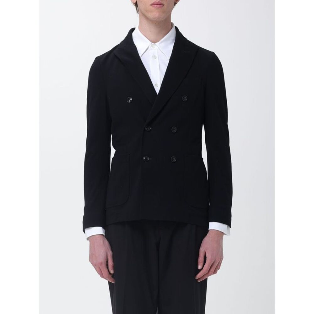 Circolo 1901 Men Double Breasted Blazer Circolo 1901 In Cotton